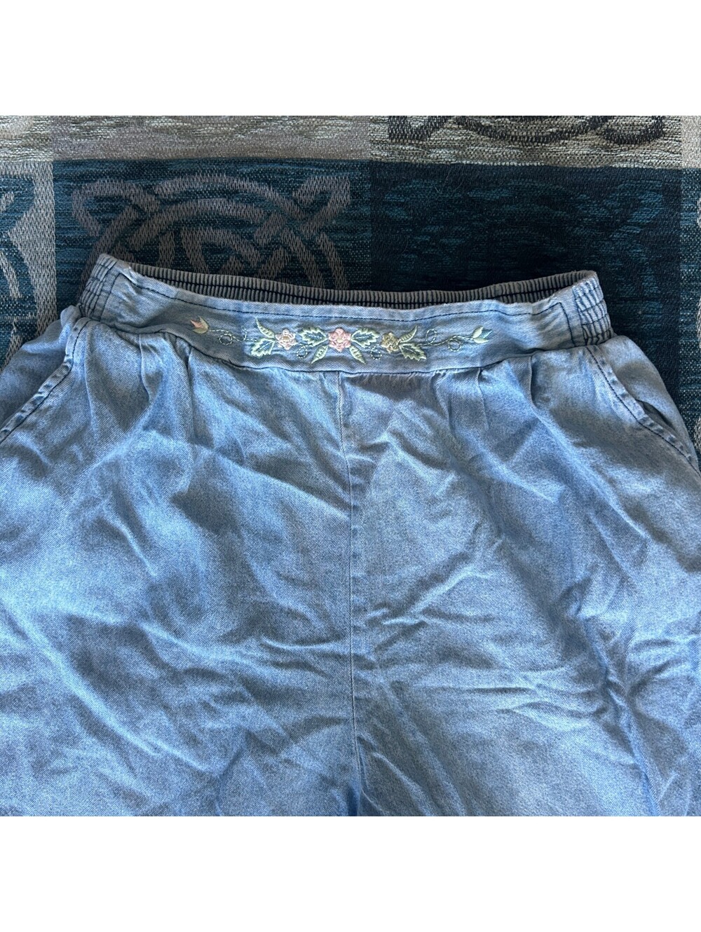 Embroidered Pants